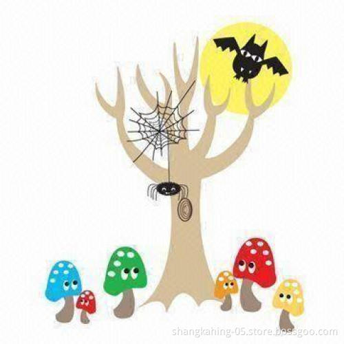 Eco-friendly Removable Film Vinyl Wall Sticker with Water-resistant Feature, Made of PVC/PET